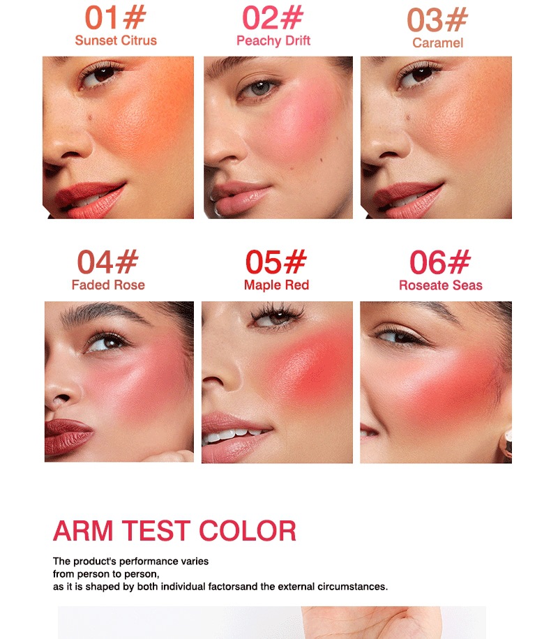 Matte Liquid Blush For Face And Lips Long Lasting Natural Finish_voghion.com