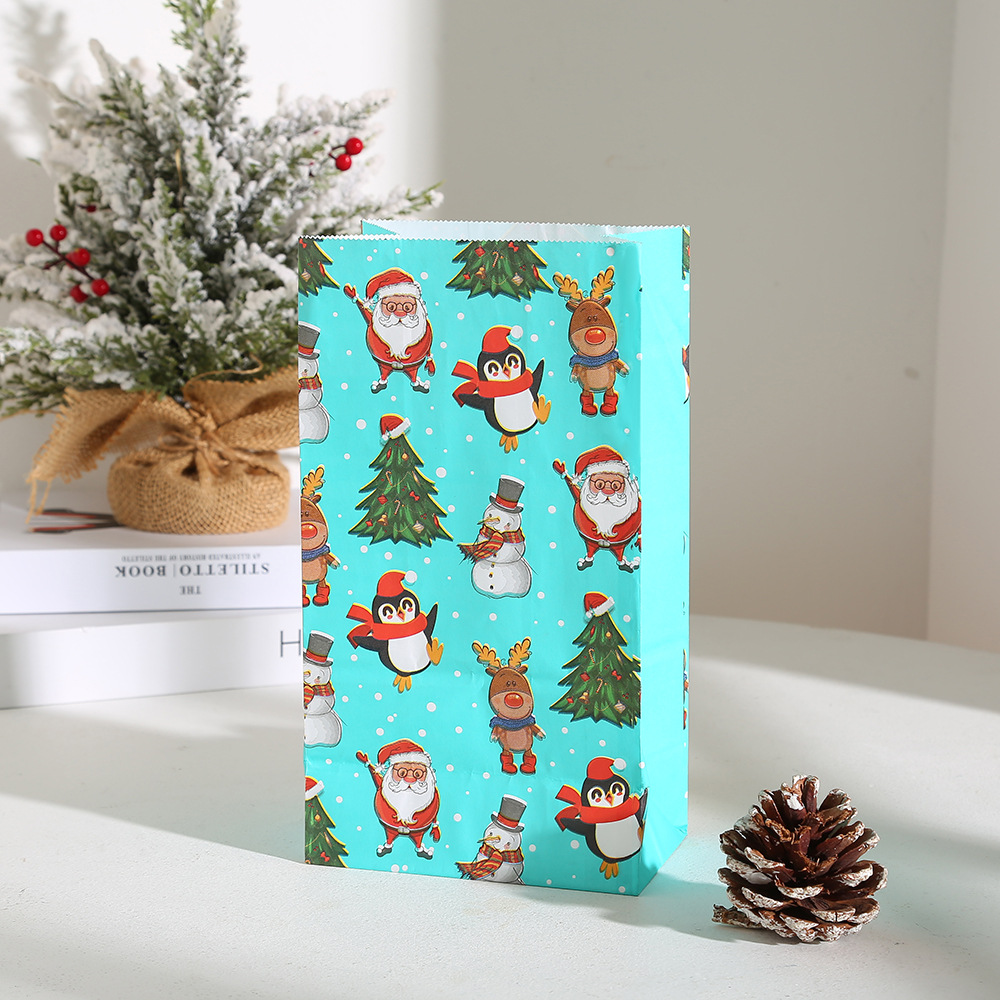 Christmas Cute Santa Claus Paper Party Gift Bags display picture 2