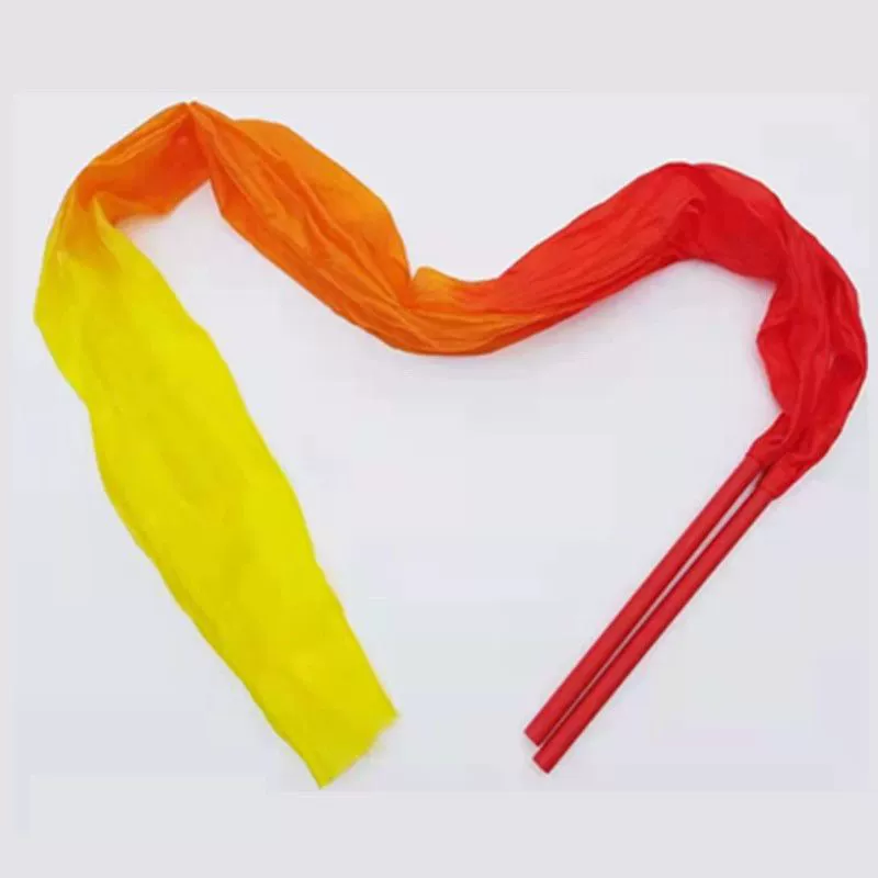 Лента Ribbon Plaza Фитнес Танцевальная лента из шелка Лента для детей, Янге, студенты, взрослые, слива, школьная команда выступления