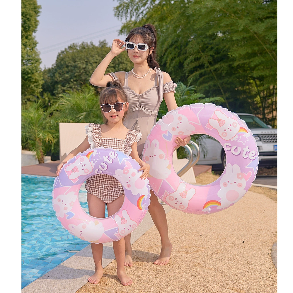 Inflatable space water cute swimming ring PVC for swimming