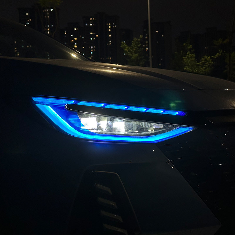 Suitable for Chery Arrizo 8 daytime running light color changing film, Fengyun A8 living room lamp protective film, special modification demon