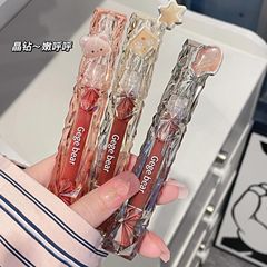 晶透鑽光鏡面唇釉純欲風水光嘟嘟唇顯白平價口紅偽素顏可愛少女風