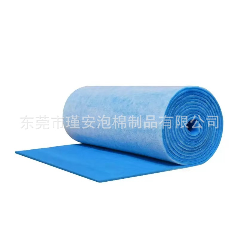 适用于HS-E2通风罩排风口过滤棉  喷漆箱蓝白过滤棉 可定造型
