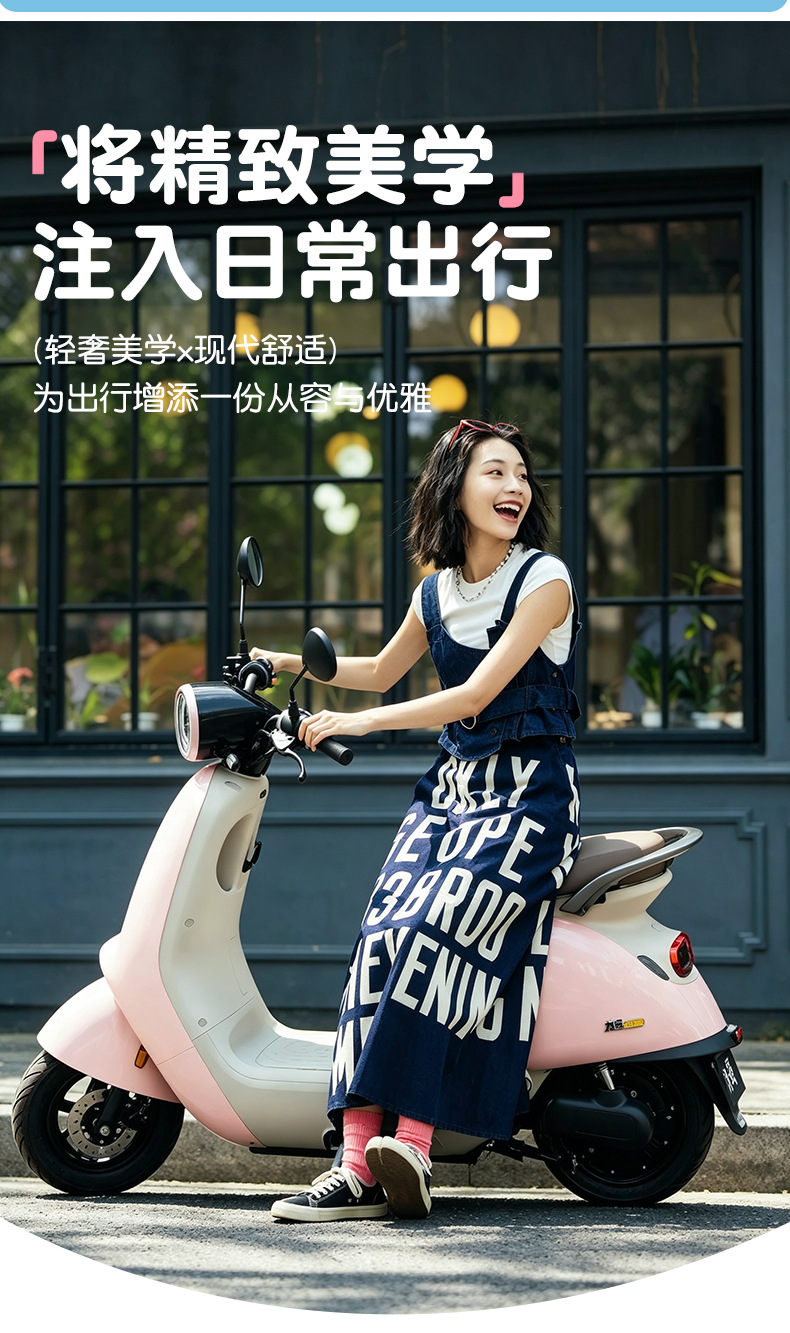 Specialized Seat Cover for Ninebot Electric Scooter Q70C/Q80C/Q85C, Thickened Waterproof Leather Anti-Slip Protective Seat Cover