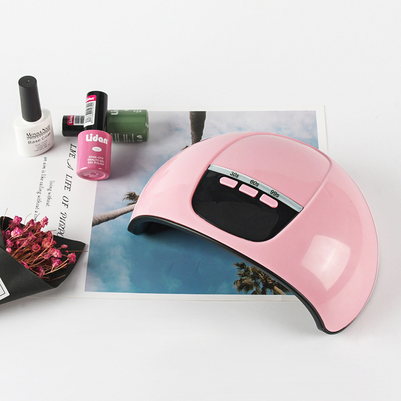 Luz de manicura USB máquina de manicura 54W máquina de fototerapia de manicura no negra lámpara de manicura pequeña lámpara de manicura de secado rápido