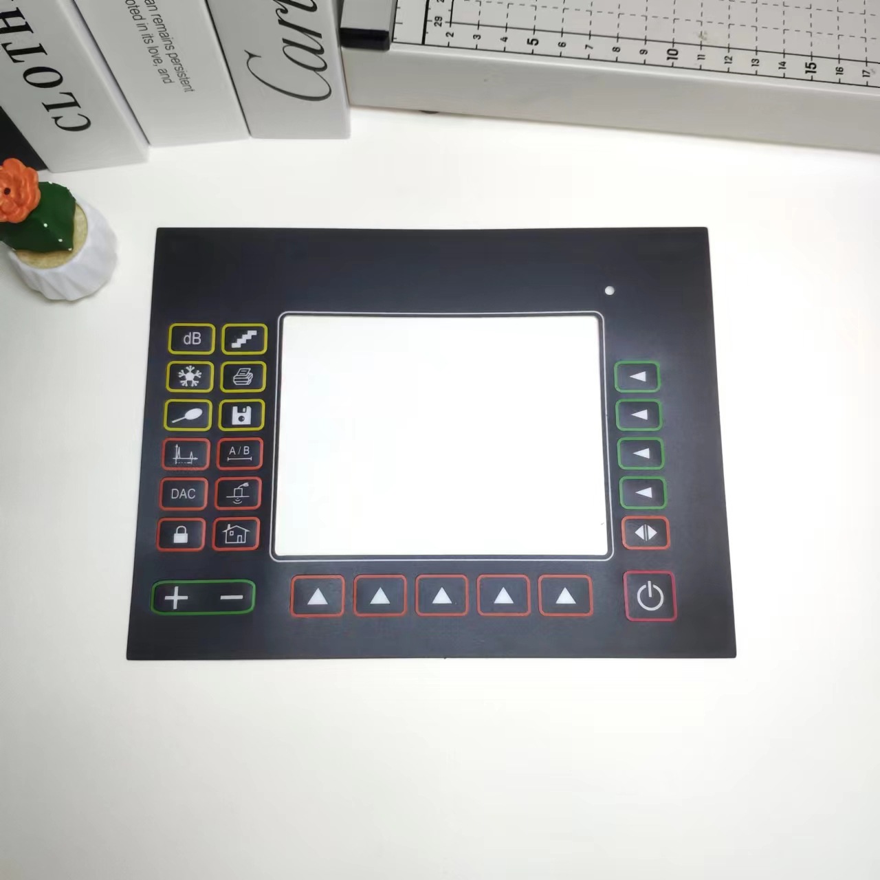 面板开关PVC面板/鼓包面贴/亚克力面贴/按键PVC开关面板丝印logo