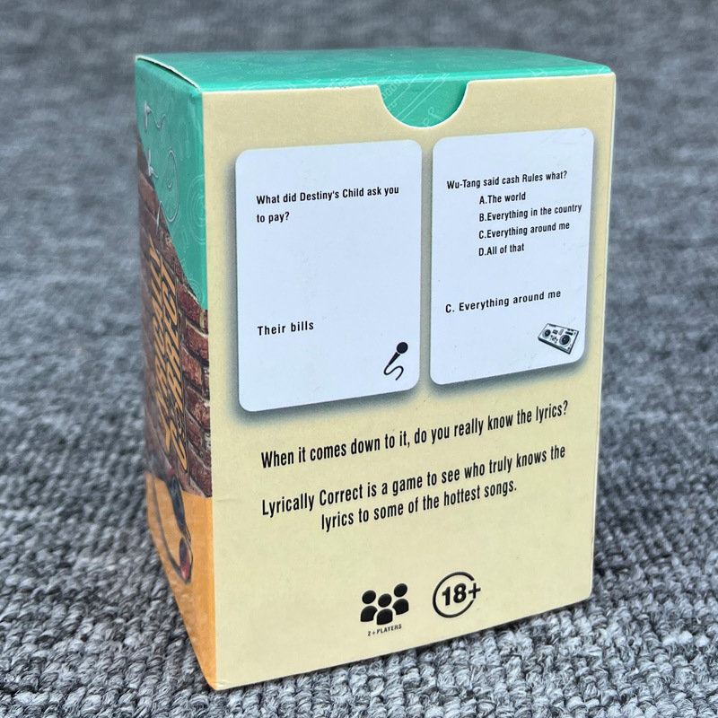 Lyrically Correct Game Image 2