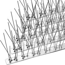 亚马逊不锈钢防鸟刺驱鸟刺驱赶鸟刺弹簧型驱鸟防猫防爬33CM 50CM