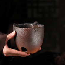 景德镇柴烧落灰手作煮茶炉手工炭火炉陶瓷煮茶壶酒精炉茶事器两用