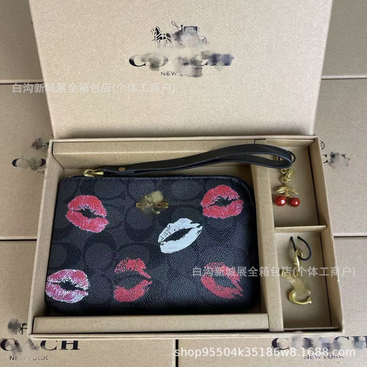 Cross-border C Home Wallet nueva dama alta sensación de mariposa de flores cortas bolsa de tarjetas con cremallera bolsa de cambio de mujer