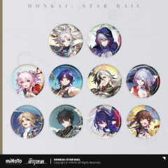 正規品 MiHoYo/崩壊: 星空鉄道】縦絵シリーズ缶バッジ-ハント・ザ・フォーチュン