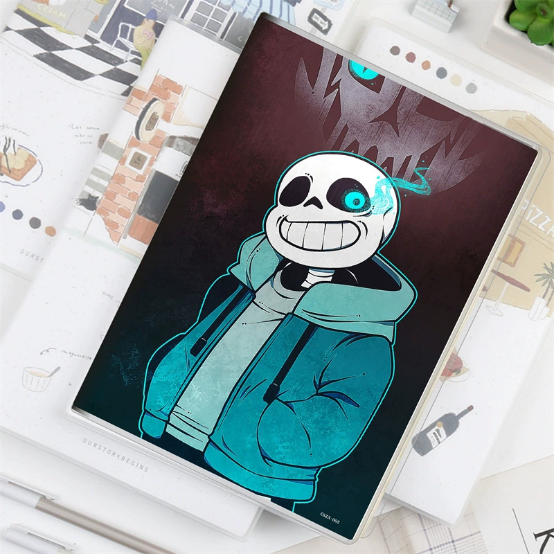 Под легендой двухмерного аниме легенда, блокнот Undertale клей набор студент 16K32K незаметная тетрадь