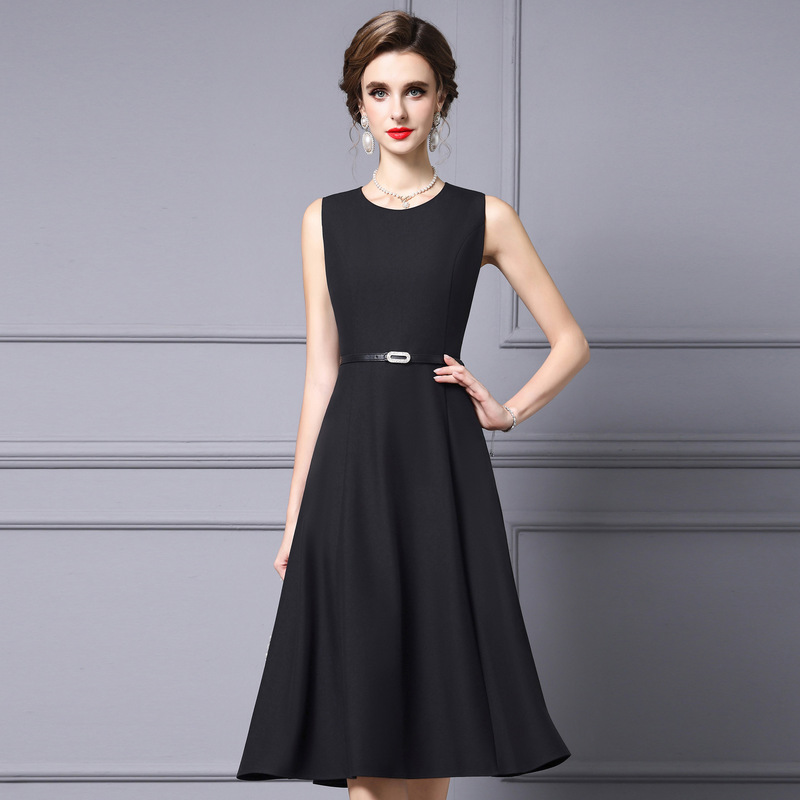 Zhili French-Style Chic Dress for Women, Summer 2026 New Model, Paired with a Blazer, Youthful and Powerful Aura, Sleeveless Vest Dress Zhili French-Style Chic Dress for Women, Summer 2026 New Model, Paired with a Blazer, Youthful and Powerful Aura, Sleeveless Vest Dress