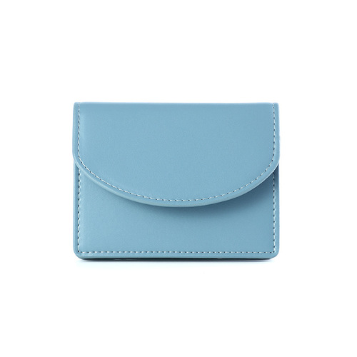 Women's Wallet Short Pure Color Card Holder, Elegant and Simple Design, Compact and Fashionable, Ideal for Everyday Use