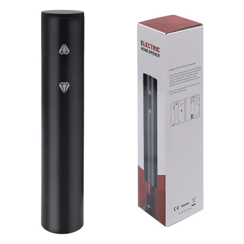 Abridor de vino de la batería seca abridor de vino eléctrico automático destornillador de vino del hogar abridor de botellas de vino