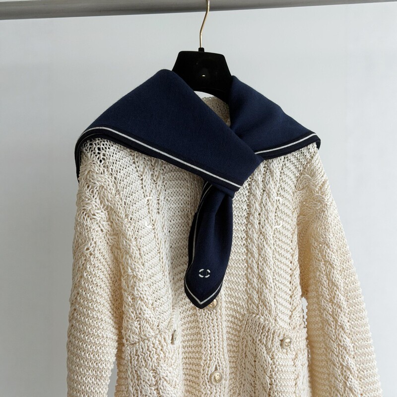 Xiaoxiang wool knitted scarf for women, autumn and winter, double-sided, two-tone cashmere, new Korean style, long versatile shawl, thick double C Xiaoxiang wool knitted scarf for women, autumn and winter, double-sided, two-tone cashmere, new Korean style, long versatile shawl, thick double C