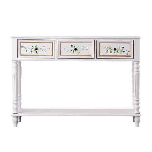 zsr solid wood entrance cabinet American entry entrance table storage cabinet living room wall partition cabinet corridor facing the door long