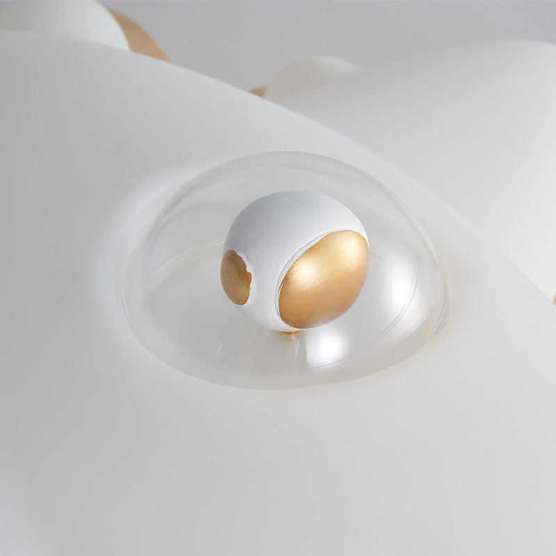 Luces de habitación para niños, estilo moderno y simple nórdico, personalidad creativa, estudio de astronauta, sala de estar, dormitorio, lámpara de techo