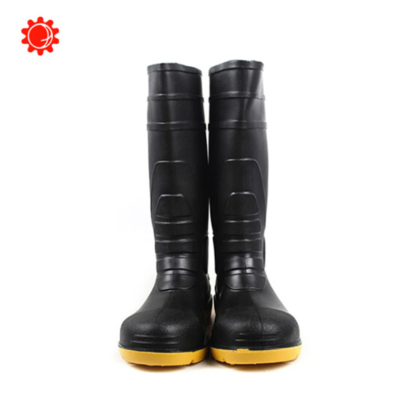 莱尔SL-2-91消防防化靴 防砸防穿刺耐油耐酸碱抗静电 筒高380mm