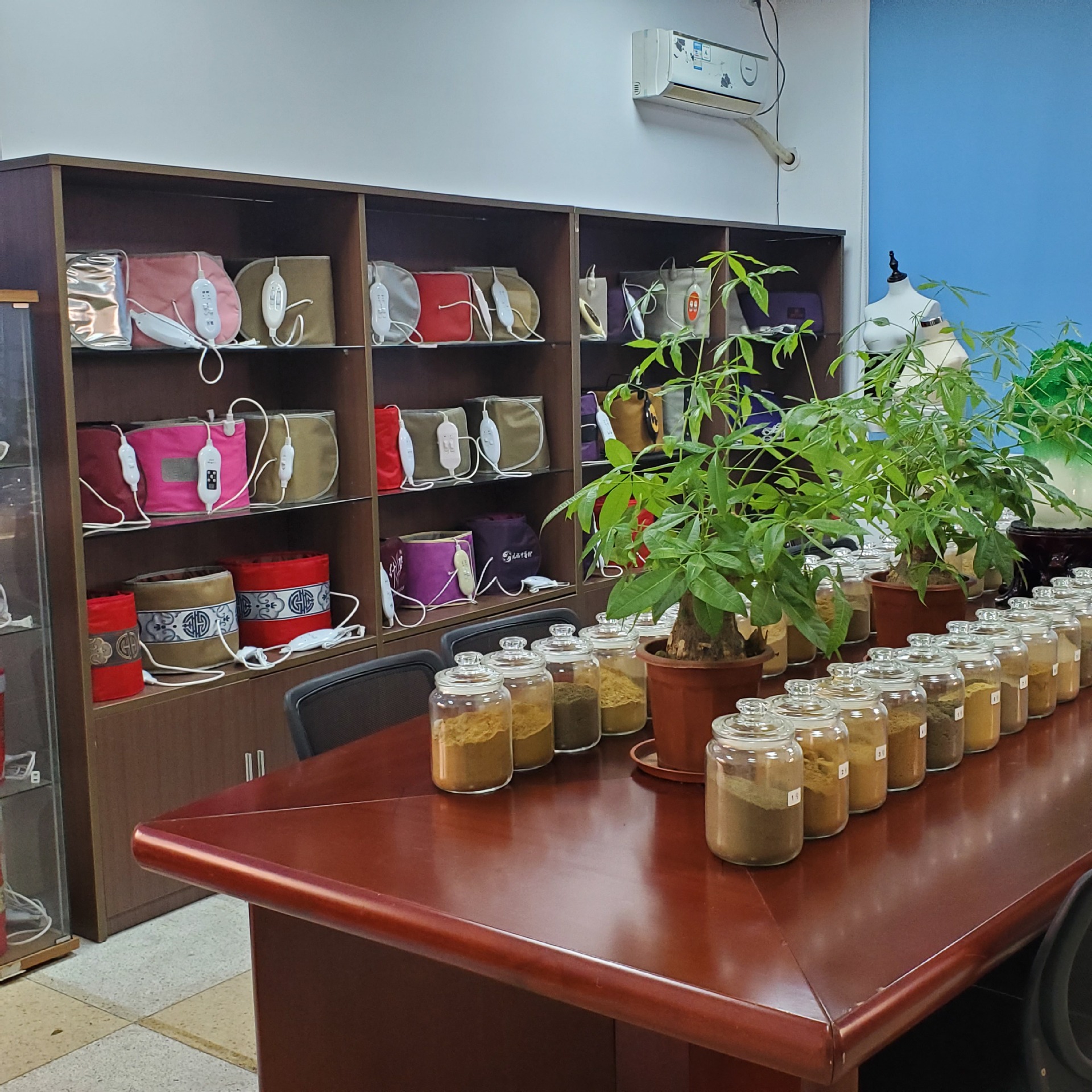 药粉展示