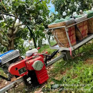 实力厂家自走式运输小火车 货物搬运设备 双轨单轨运输车