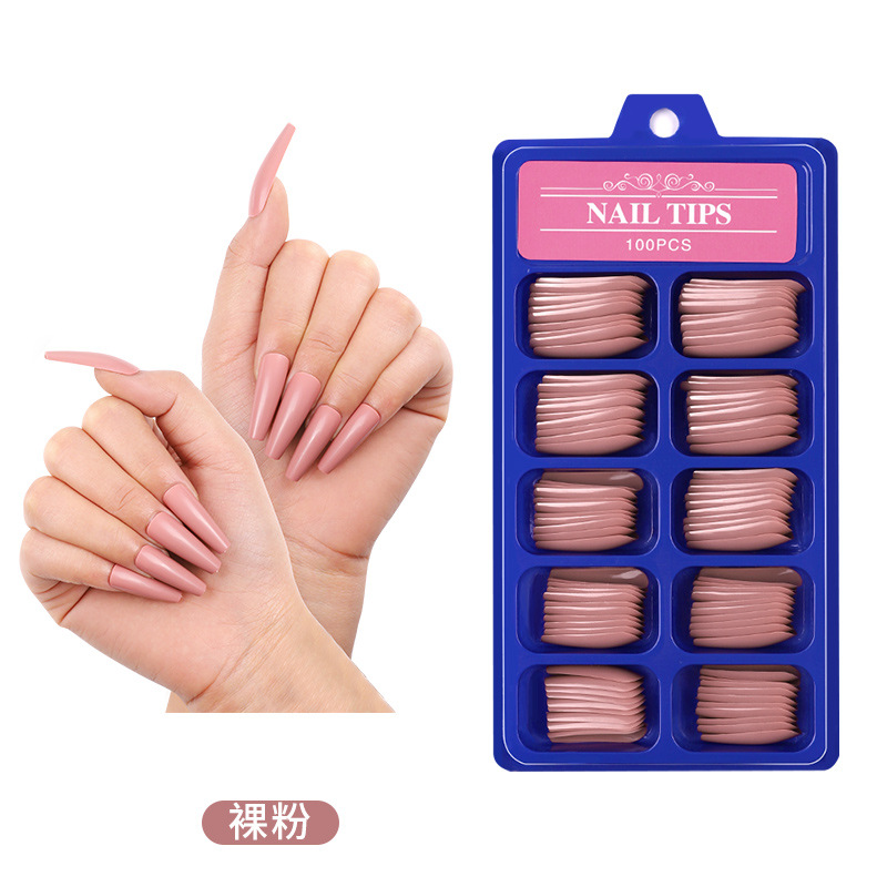 Mode Couleur Unie Synthétiques Ongles Correctifs 1 Jeu Nail Fournitures display picture 5