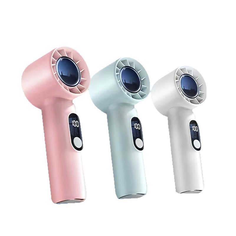 Ventilador pequeño de mano cuidadosamente seleccionado, silencioso, mini USB pequeño, batería de larga duración, artefacto de enfriamiento portátil