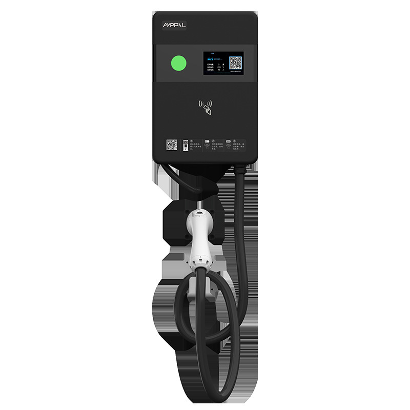 7kW交流充电桩家用商用新能源电动汽车充电桩壁挂立柱式扫码启动|undefined
