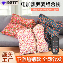 艾草颈椎枕艾草荞麦养生热灸枕三伏枕护颈枕头艾灸加热艾草枕头