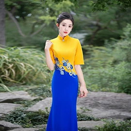 旗袍;舞台/表演服;披肩