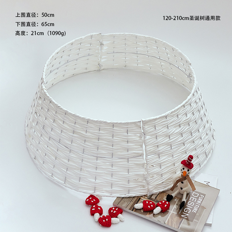 Árbol de Navidad valla base decoración de Navidad debajo del árbol decoración falda escena de diseño props nuevos productos transfronterizos