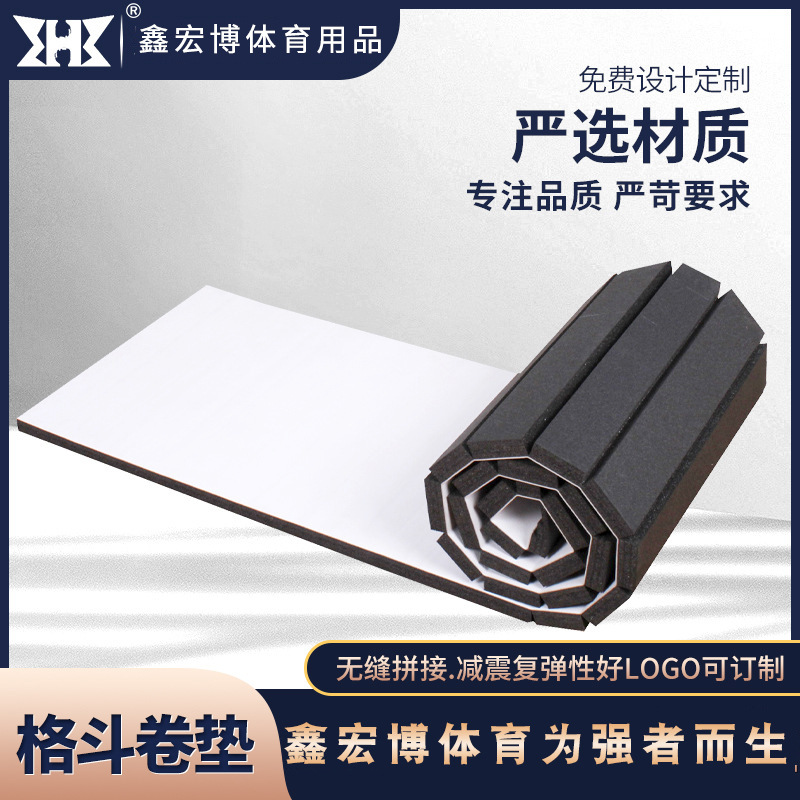 Boxing and Martial Arts Venue Xpe Roll Mat Floor Mat Jiu-Jitsu Martial Arts Dance Wrestling Judo Fitness Floor Mat-8