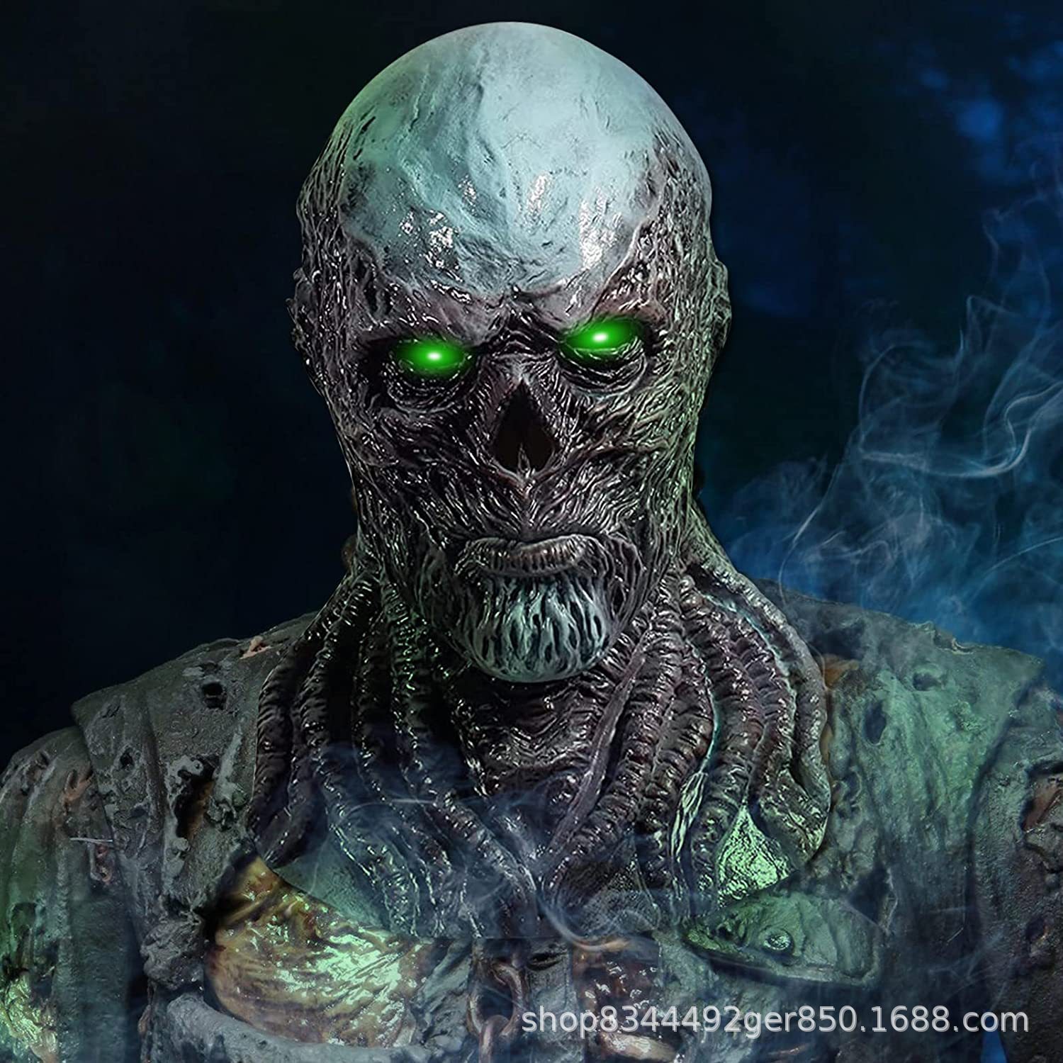 Halloween nueva historia extraña 4 vecna Wicker Cosplay máscara de látex sombrerería accesorios Horror