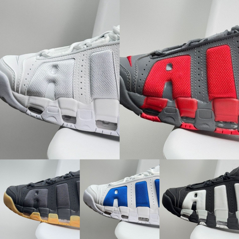 Putian Shoes Pure Original Low-top Pippen Large Air Cushion Basketball Shoes for Men and Women Couple Casual sneaker Increased Breathability