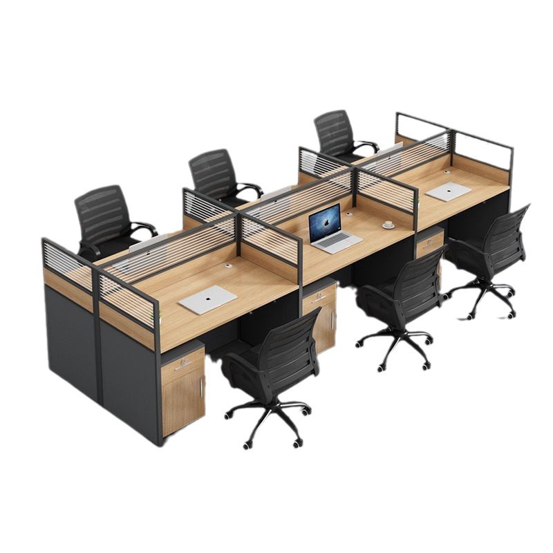 Mesa de oficina de 1 persona combinación de personal mesa de oficina de ventas electrónicas de trabajo de varias personas mesa de computadora combinación libre