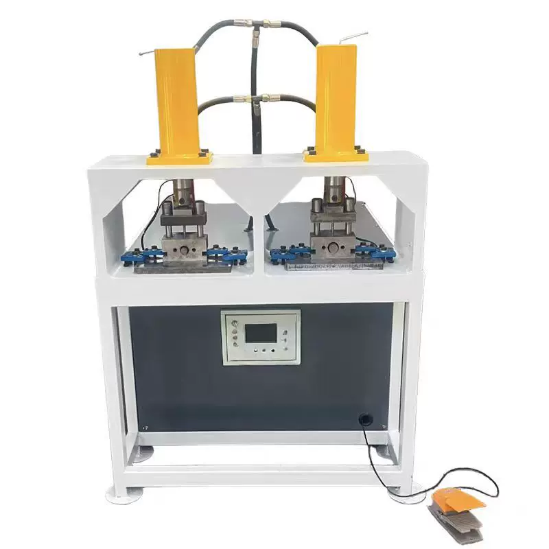 厂家设计多功能双工位冲孔切断机压型型材折弯机切角规格可定