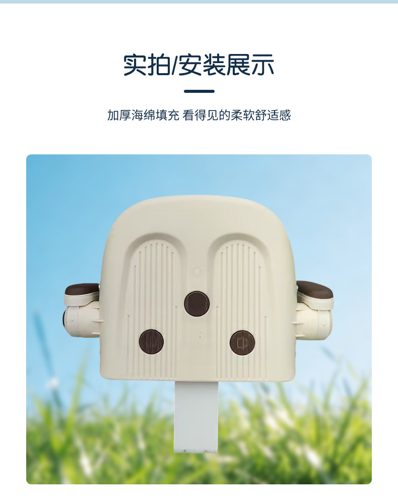 Wholesale Electric Vehicle Rear Seat Guardrail with Backrest and Armrest, Foldable Hand-Held Barrier, Child Seat Backrest