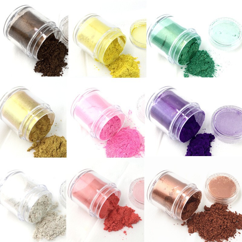 Color pearl powder DIY material filler glitter crystal glue mermaid Ji Crystal mud 10ml Toner Color pearl powder DIY material filler glitter crystal glue mermaid Ji Crystal mud 10ml Toner