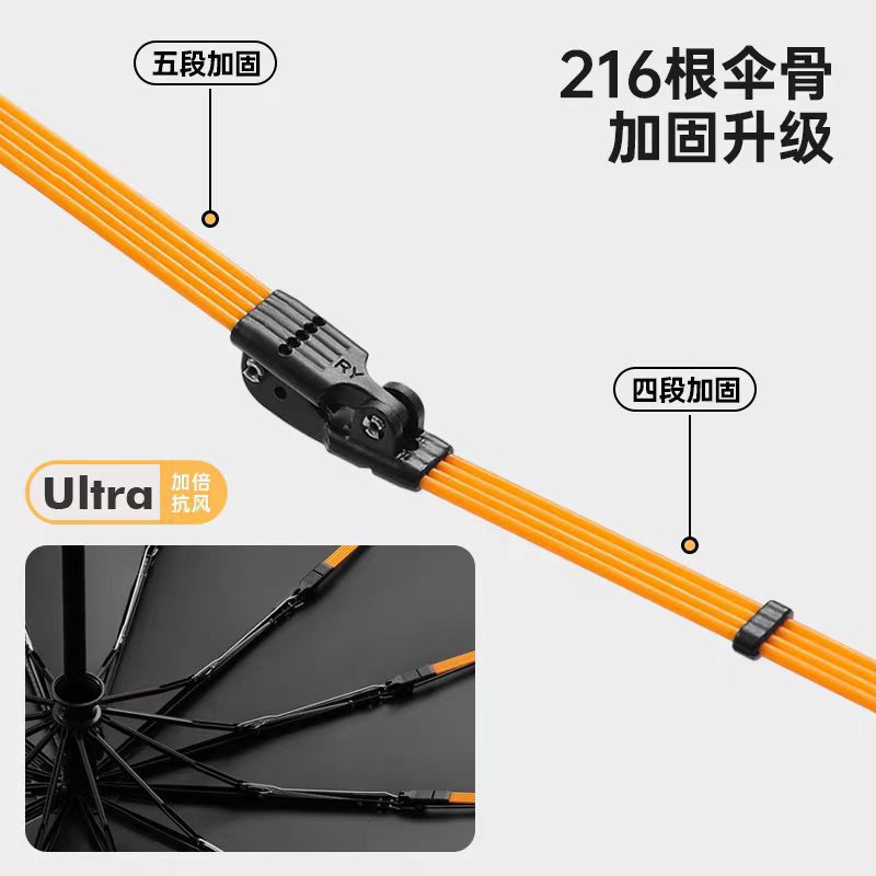 216骨全自动雨伞女晴雨两用伞太阳伞防晒紫外线遮阳伞男士折叠