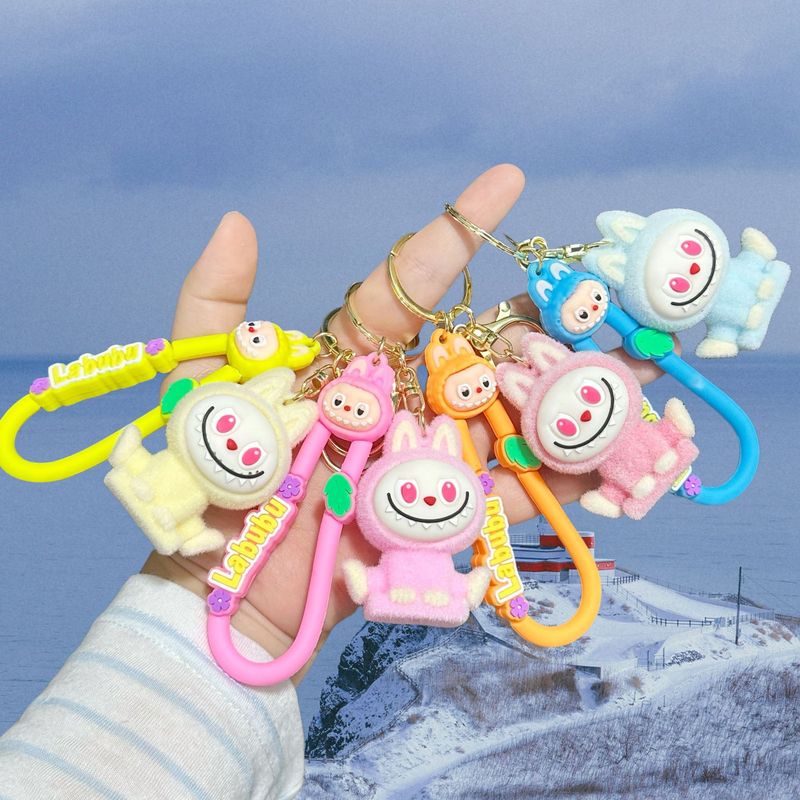国境を越えた人気のLabubuシリーズキーホルダー女装かわいい人形キーホルダーブラインドボックスLABUBUギフトトレンディなおもちゃ|undefined
