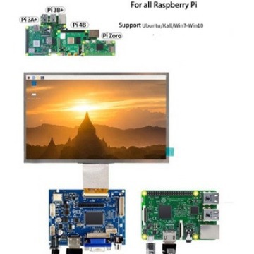 LCD显示驱动板支持HMDI/VGA输入液晶屏接口LVDS支持7-43寸液晶屏