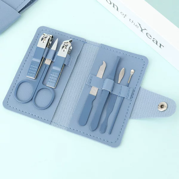 Home Nail Tools suit Folding Pack 7 Piece Set Nail Clipper suit Promotional Gift Nail Clipper Nail Clipper