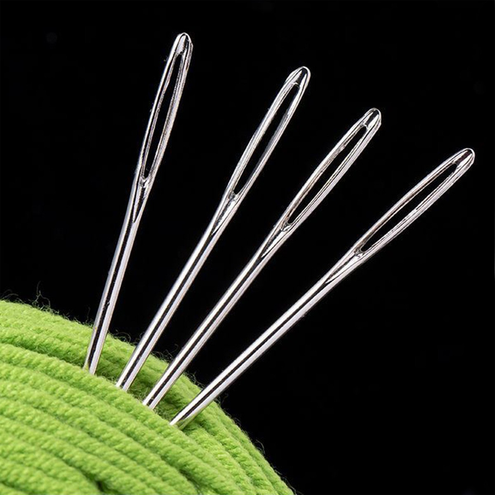 Blunt-head big-eye needle Thick thread embroidery needle 5CM6CM7CM hand sewing needle sack needle sweater needle sewing needle long hole needle