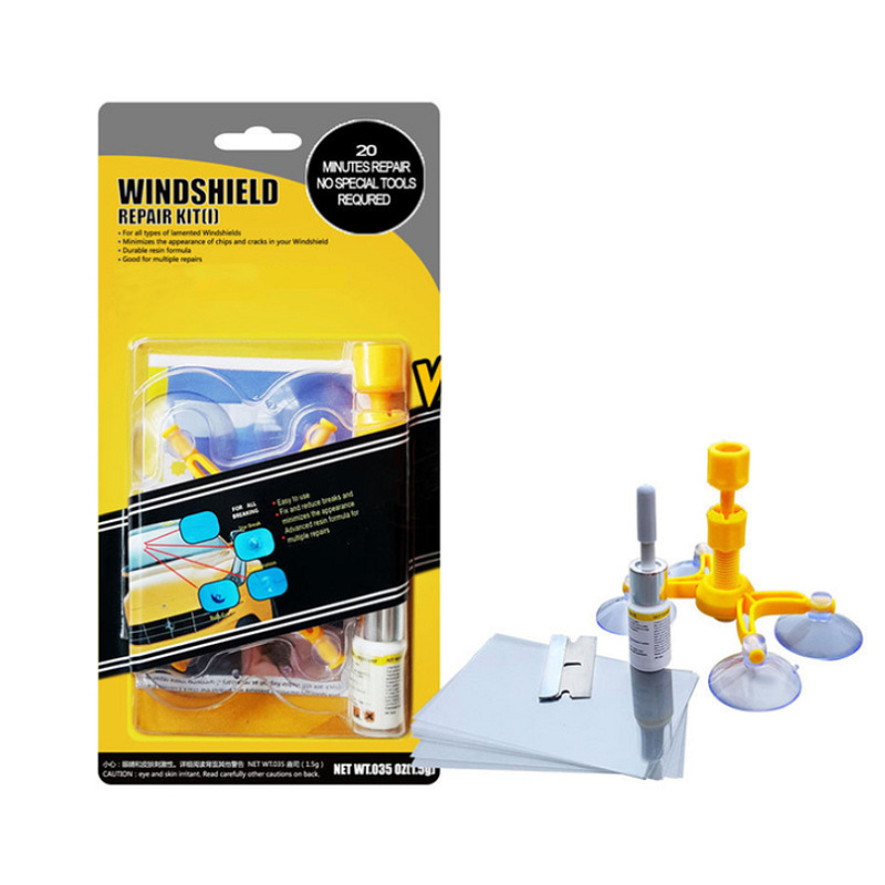 玻璃修复剂汽车玻璃修复工具套装前挡风玻璃专修裂缝汽车修复液