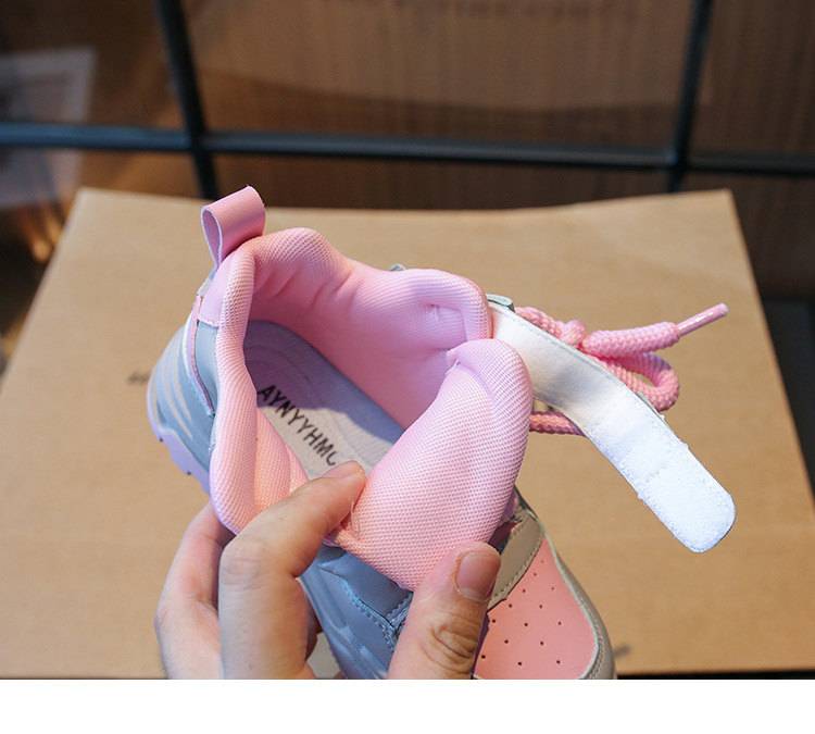 Semelle souple pour enfants, nouvelle édition coréenne, automne/hiver 2024, peluche confortable et chaude, sport pour garçons, petites filles, Cricket_voghion.com