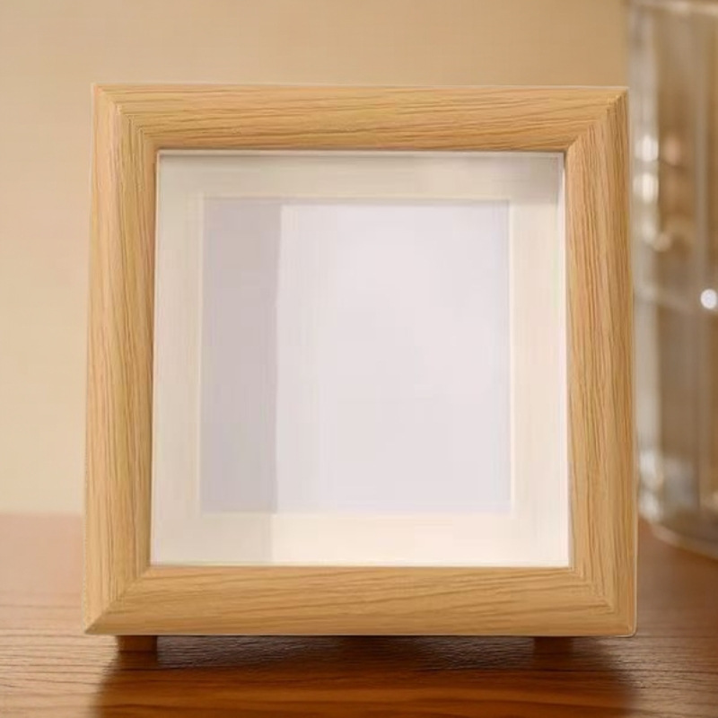 立体装飾額縁写真デスクトップ装飾品書道と絵画クリエイティブ中空テーブル額縁木製フォトフレーム中空卸売|undefined