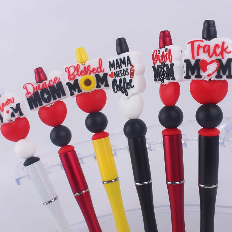 Ballpoint Pen Stationery Type 1 Piece Letter Class Learning Plastic Cartoon Style Ballpoint Pen