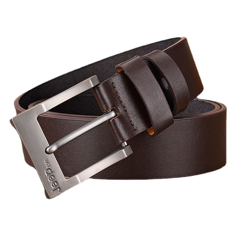 Cinturón de los hombres al por mayor Nueva simulación cinturón aleación pin hebilla moda casual cinturón de los hombres