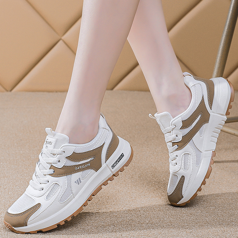 Sports Shoes for Women 2025 New Spring and Summer Women's Shoes Mesh Breathable Running Shoes Ins Slim Casual Forrest Gump Shoes Trendy Sports Shoes for Women 2025 New Spring and Summer Women's Shoes Mesh Breathable Running Shoes Ins Slim Casual Forrest Gump Shoes Trendy