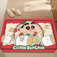 Впитывающий коврик для ванной комнаты, быстросохнущий впитывающий нескользящий коврик для ванной комнаты, коврик для ног для туалета, туалета